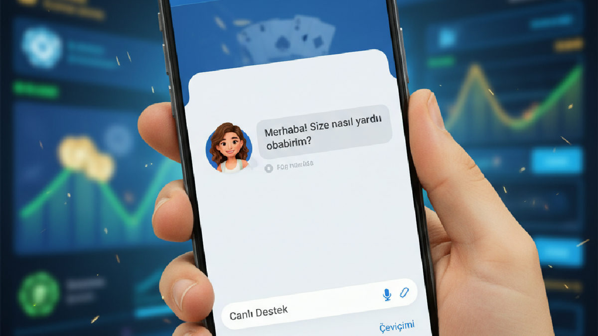 Canlı yardım aracılığıyla Mobilbahis müşteri desteğine ulaşım yolları.